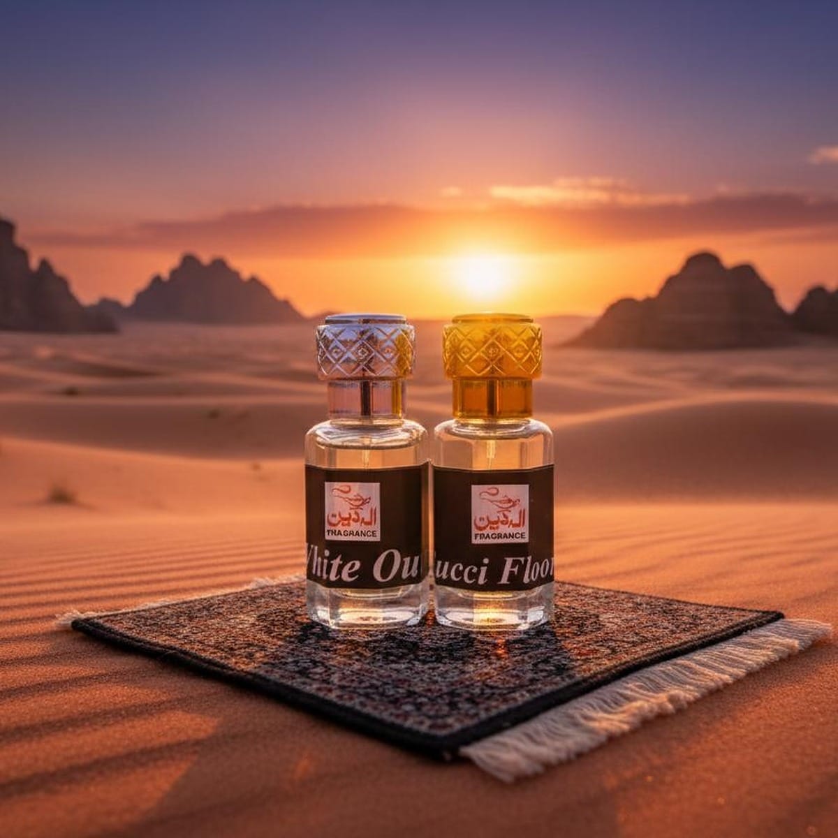 WHITE OUD 12ML + GUCCI FLORA 12ML (SILVER DEAL)