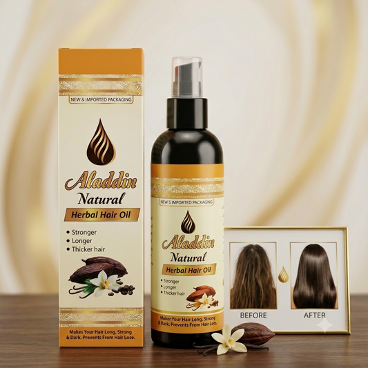 ALADDIN HAIR REPAIR OIL 200ML (100%PURE HERBAL)