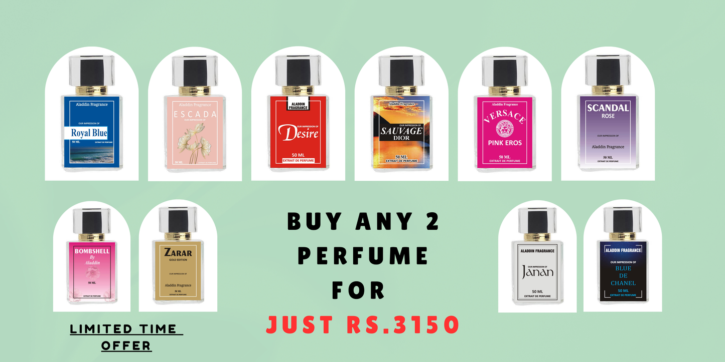 BUY ANY 2 PERFUME (SALE OFFER)
