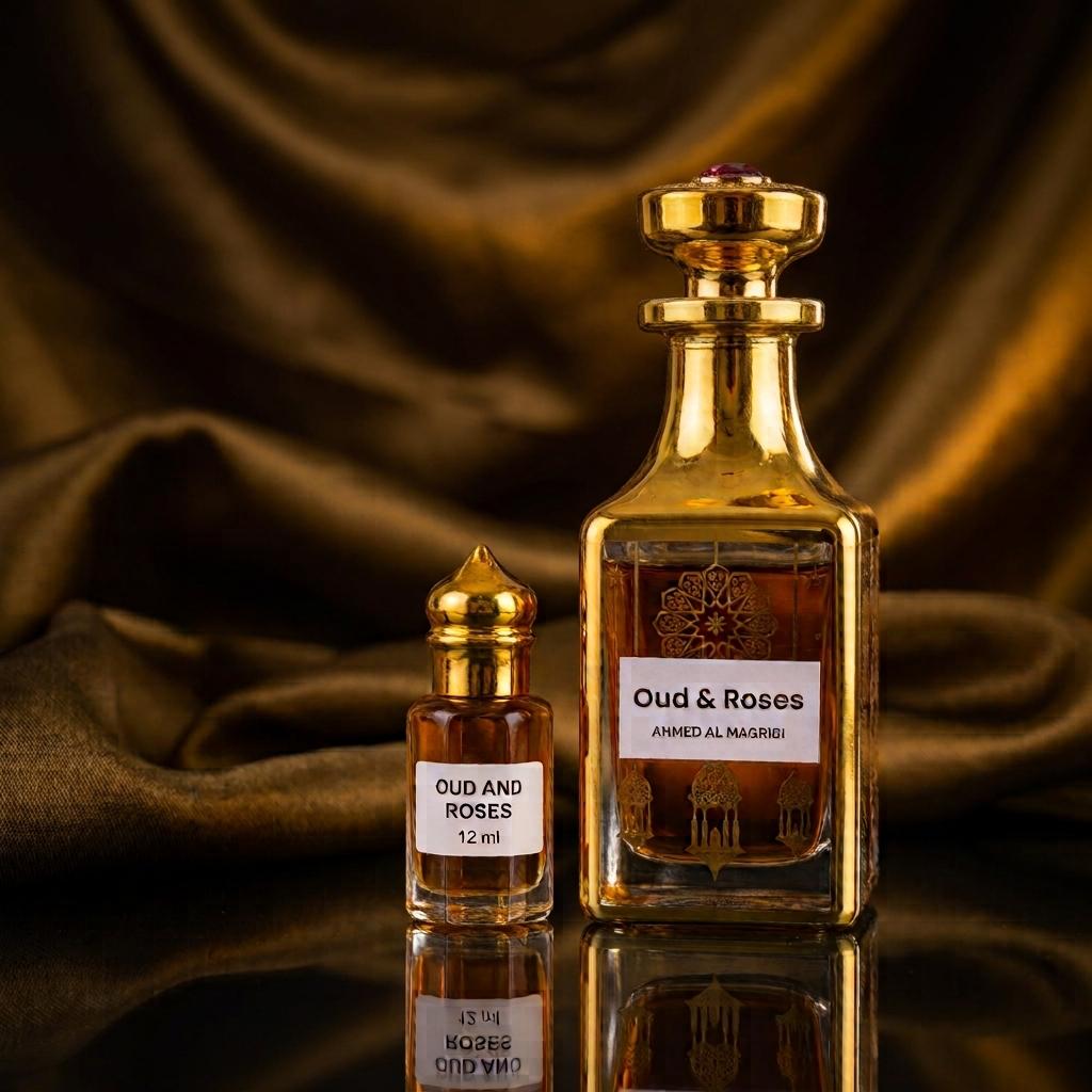 OUD & ROSES BY AHMED AL MAGRIBI | TOP QUALITY 12ML UNISEX