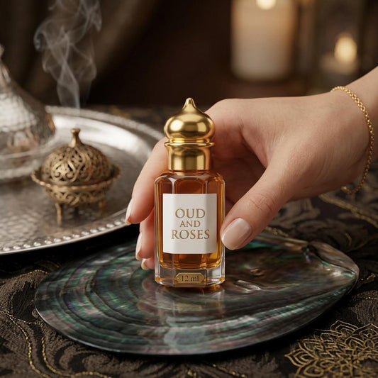 OUD & ROSES BY AHMED AL MAGRIBI | TOP QUALITY 12ML UNISEX