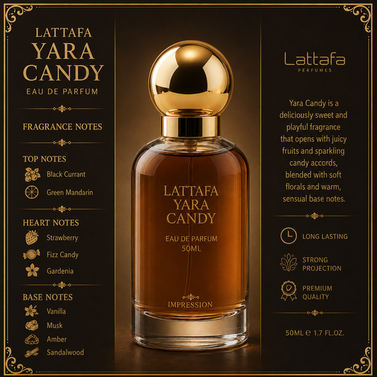 YARA CANDY LATTAFA UNISEX PERFUMR (TOP QUALITY)