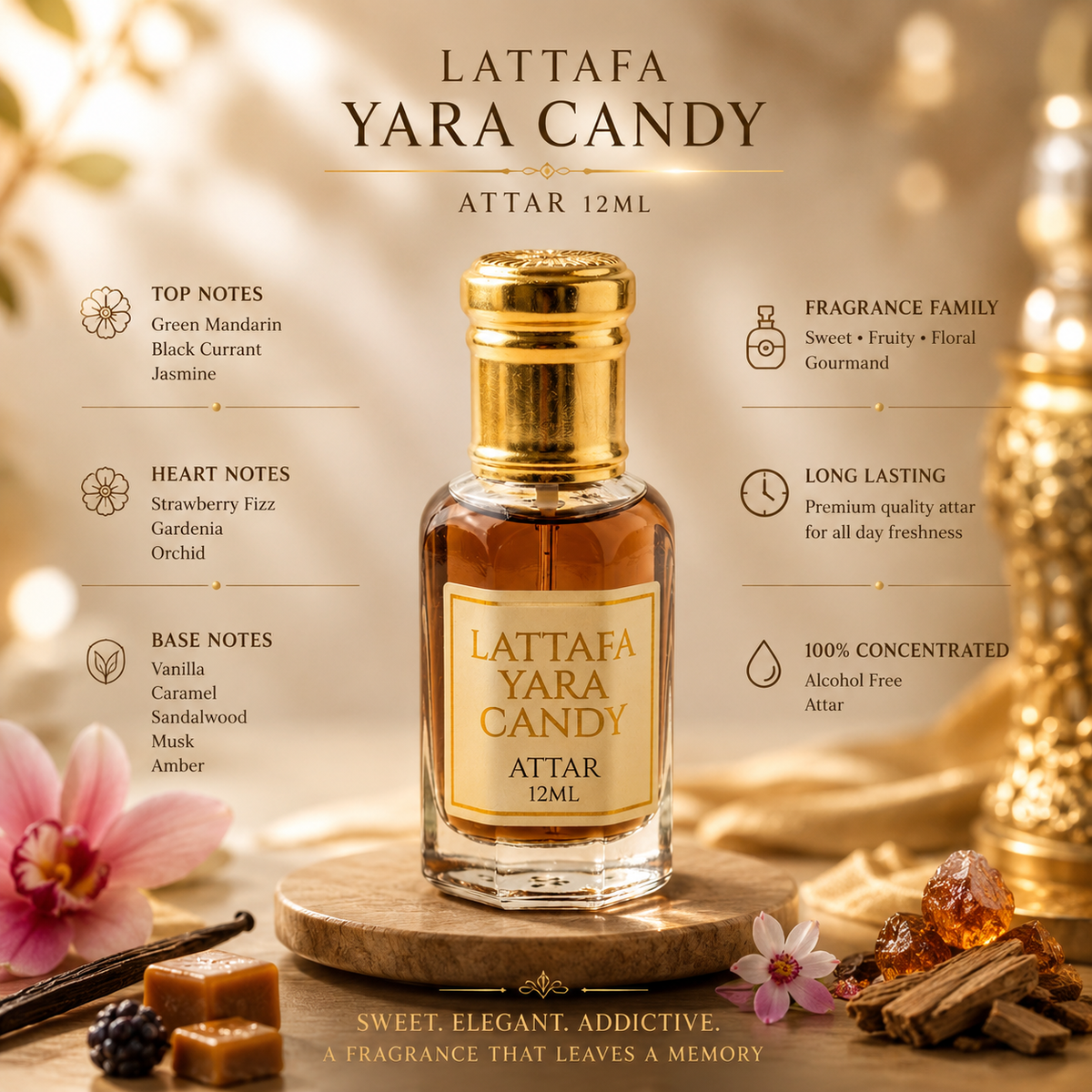 YARA CANDY LATTAFA FRAGRANCE TOP QUALITY